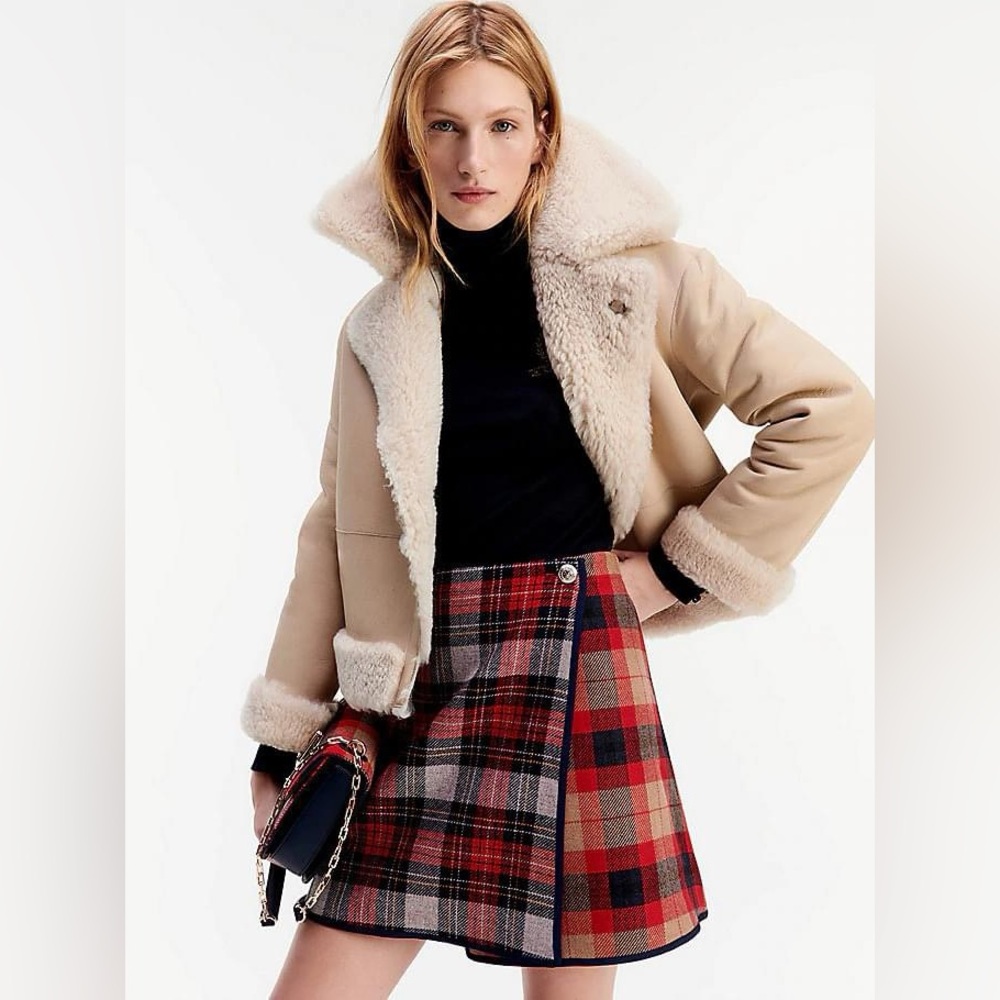 NWOT Tommy Hilfiger, ICON REVERSIBLE SHEARLING
JACKET